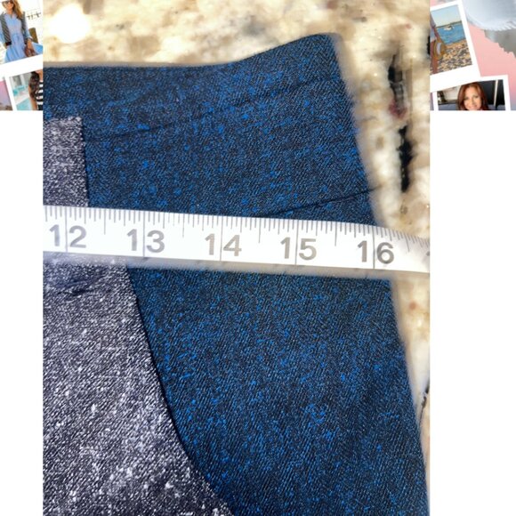 Anthropologie Elevenses Tweed Wide-Leg Pants Sz 6 Like new - Picture 7 of 7